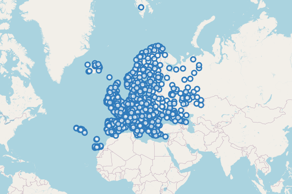 Airports in Europe