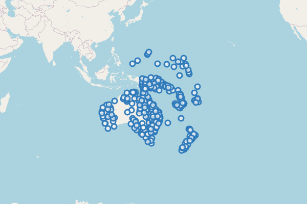 Airports in Australia and Oceania